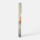 ヴィンテージな海岸の崖 iPhone 16ケース (右側面)