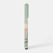 ヴィンテージな海岸の崖 iPhone 16ケース (右側面)