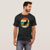 ヴィンテージな猫 Tシャツ (正面フル)