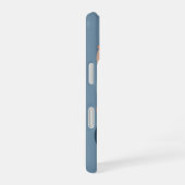 ヴィンテージな貝殻のスタイルデザイン iPhone 16ケース (右側面)