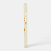 ヴィンテージな野のマーガレット iPhone 16ケース (左側面)