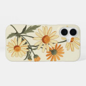 ヴィンテージな野のマーガレット iPhone 16ケース (裏面横)