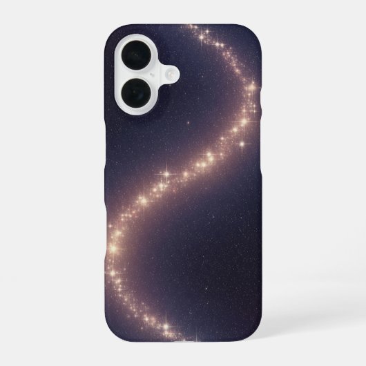 ヴィンテージな銀河の道 iPhone 16ケース (裏面)