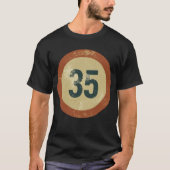 ヴィンテージな風合いが魅力の35番 Tシャツ (正面)