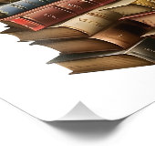 ヴィンテージな「もっと本を読もう」 フォトプリント            (角)