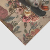 ヴィンテージにお洒落身を包んだ切り離し羊 薄葉紙 (詳細)