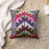 ヴィンテージによって刺繍されるパターン クッション (ブランケット)