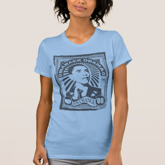 ヴィンテージによって層にされるスタンプ Tシャツ