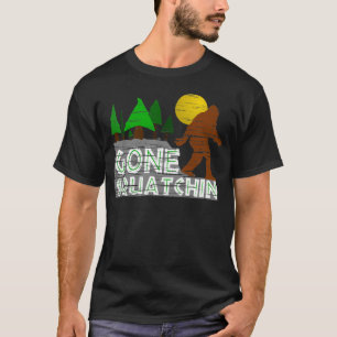 ヴィンテージによって行くSQUATCHINの動揺してで写実的なTシャツ Tシャツ