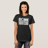 ヴィンテージによって行くSQUATCHINの動揺してなTシャツ Tシャツ (正面フル)