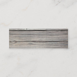 ヴィンテージによって風化させる木製の背景-古い板 スキニー名刺