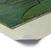 ヴィンテージによる蚊の攻撃イラストレーション ポスター (角)