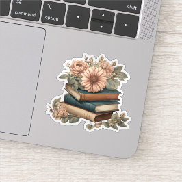 ヴィンテージにカスケーディングフラワーを付けた防水性 シール