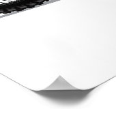 ヴィンテージに乗って破壊チョッパー自動二輪車 ポスター (角)