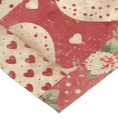 ヴィンテージに汚い ショートテーブルランナー (コーナー)