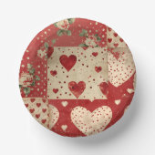 ヴィンテージに汚い ペーパーボウル (正面)