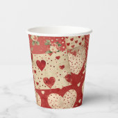 ヴィンテージに汚い 紙コップ (裏面)