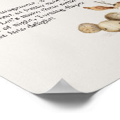 ヴィンテージぬれ肉赤ちゃんシャワー深夜おむつ ポスター (角)