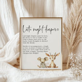 ヴィンテージぬれ肉赤ちゃんシャワー深夜おむつ ポスター