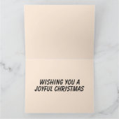 ヴィンテージねずみクリスマス ルイスウェイン グリーティングカード (内部)