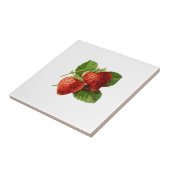 ヴィンテージのいちごのイラストレーション タイル (側面)