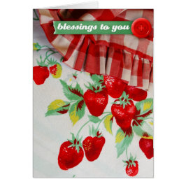 ヴィンテージのいちごの恵み- "あなたへの恵み"