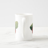 ヴィンテージのいちご ボーンチャイナマグカップ (裏面)