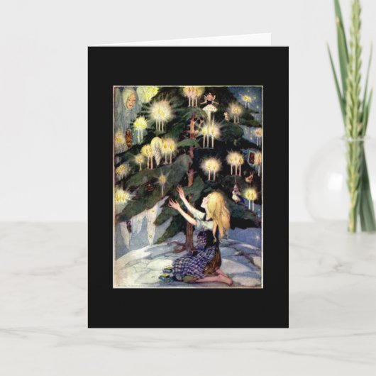 ヴィンテージのおとぎ話カード シーズンカード (正面)