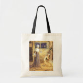 ヴィンテージのおとぎ話 シンデレラと魔法の義母 トートバッグ (正面)