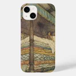 ヴィンテージのおとぎ話、プリンセスとエンドウ豆、エドマンド・ダュラック Case-Mate iPhone 14ケース