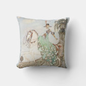 ヴィンテージのおとぎ話、プリンセス・ミネット、ケイ・ニールセン クッション (正面)