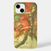 ヴィンテージのおとぎ話、池のフリンセスとカエルの王子 Case-Mate iPhoneケース (裏面)