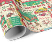 ヴィンテージのおもちゃの広告の包装紙 ラッピングペーパー (ロールコーナー)