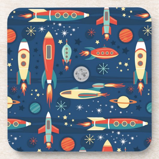 ヴィンテージのおもちゃロケット コースター (正面)