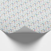 ヴィンテージのおもちゃ ラッピングペーパー (角)