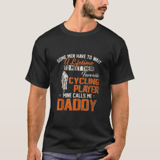 ヴィンテージのお気に入りのサイクリングプレーヤーがパパに電話する Tシャツ