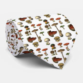 ヴィンテージのきのこのタイ ネクタイ (ロール)