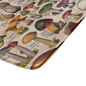 ヴィンテージのきのこガイドのまな板 カッティングボード (角)