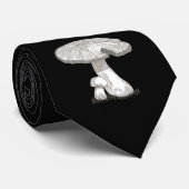 ヴィンテージのきのこ菌類の自然の芸術 ネクタイ (ロール)