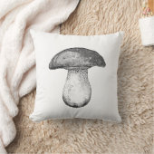 ヴィンテージのきのこ クッション (ブランケット)