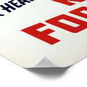 ヴィンテージのくしゃみ健康食品の安全性を利用する ポスター (角)