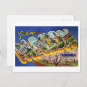 ヴィンテージのご挨拶(マコン,ジョージア) ポストカード (正面/裏面)