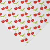 ヴィンテージのさくらんぼのイラストレーション 薄葉紙 (詳細)