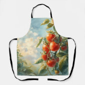 ヴィンテージのつる植物 エプロン (正面)