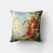 ヴィンテージのつる植物 クッション (裏面)