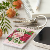 ヴィンテージのばら色のカート キーホルダー (正面右)