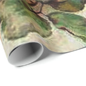 ヴィンテージのばら色の花束 ラッピングペーパー (ロールコーナー)