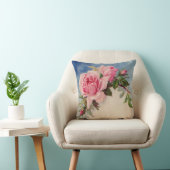 ヴィンテージのばら色の装飾用クッション クッション (椅子)