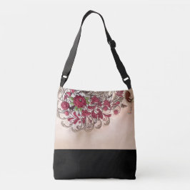 ヴィンテージのばら色のCrossbodyのバッグ(媒体) クロスボディバッグ