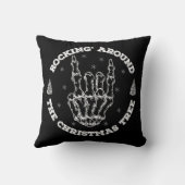 ヴィンテージのまわりにの木を揺らす クッション (裏面)